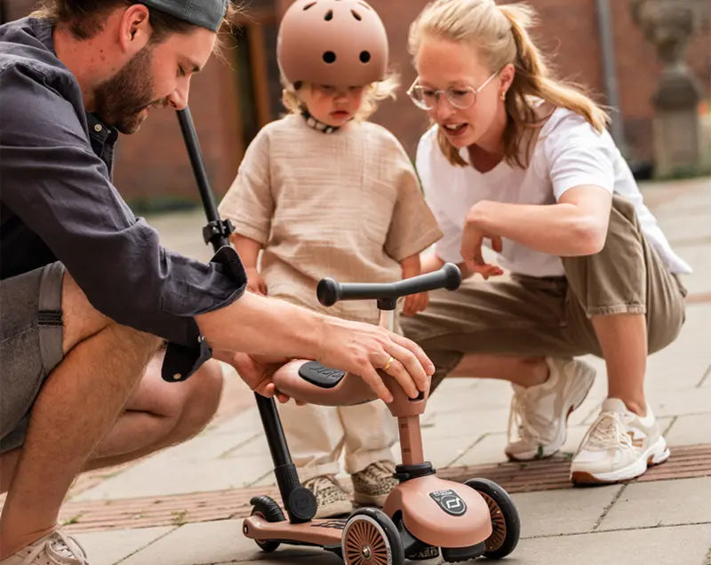 Bērnu ķivere Mocha Helmet, Scoot and Ride, XXS-S