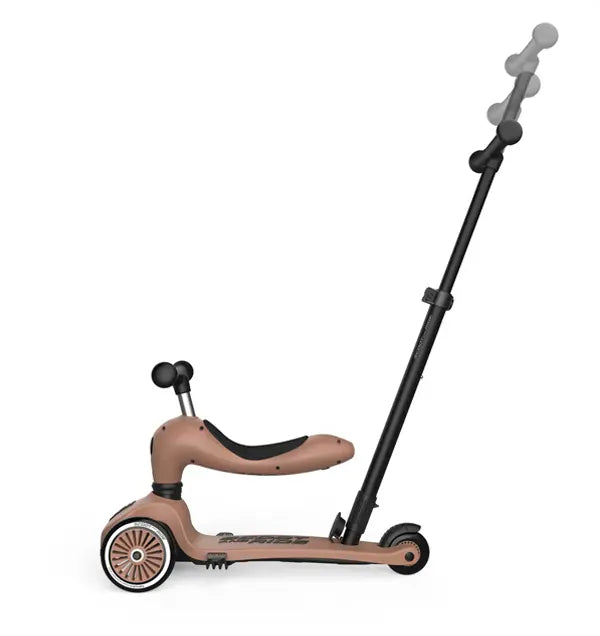 Transformējams skrejritenis Highway Kick 1, Push and Go, Wildberry Mocha, Scoot and Ride