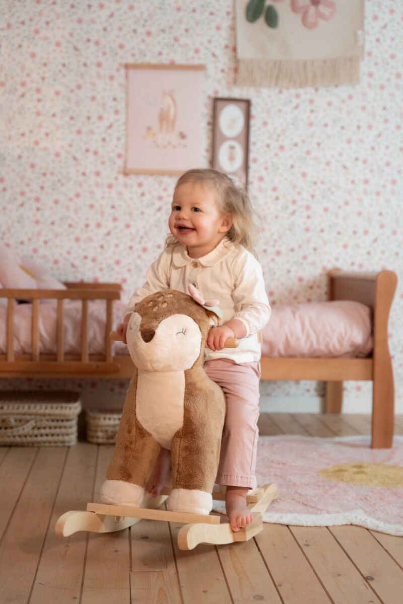 Šūpuļzirdziņš Stirniņa, Rocking Deer Fairy Garden, Little Dutch, ld7362