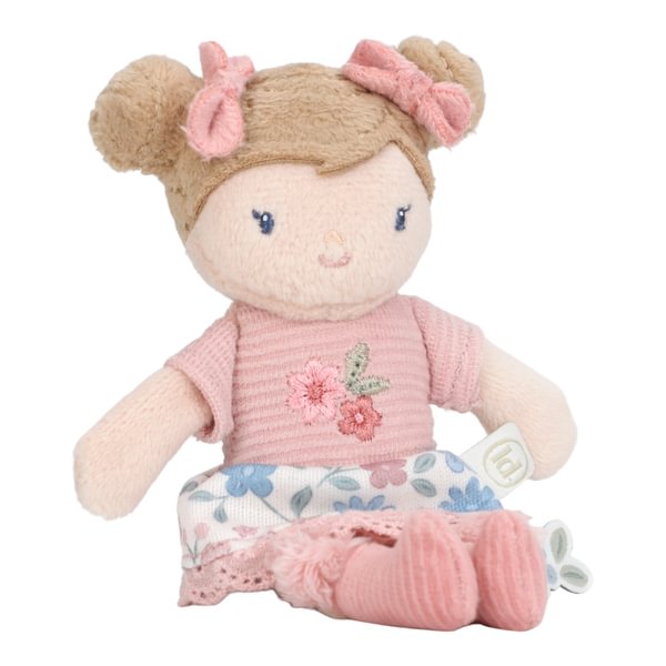 Mini lellīte kastītē, Cuddle Doll Rosa, 10cm, Little Dutch, LD4681