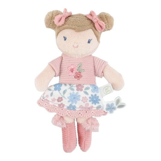 Mini lellīte kastītē, Cuddle Doll Rosa, 10cm, Little Dutch, LD4681