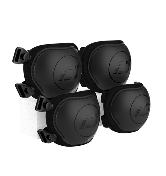 Bērnu aizsargu komplekts, zils, Protector Set Black, Scoot and Ride, Size XXS