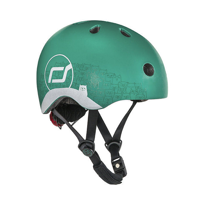 Atstarojoša bērnu ķivere Forest Reflective, Scoot and Ride, XXS-S, 96497
