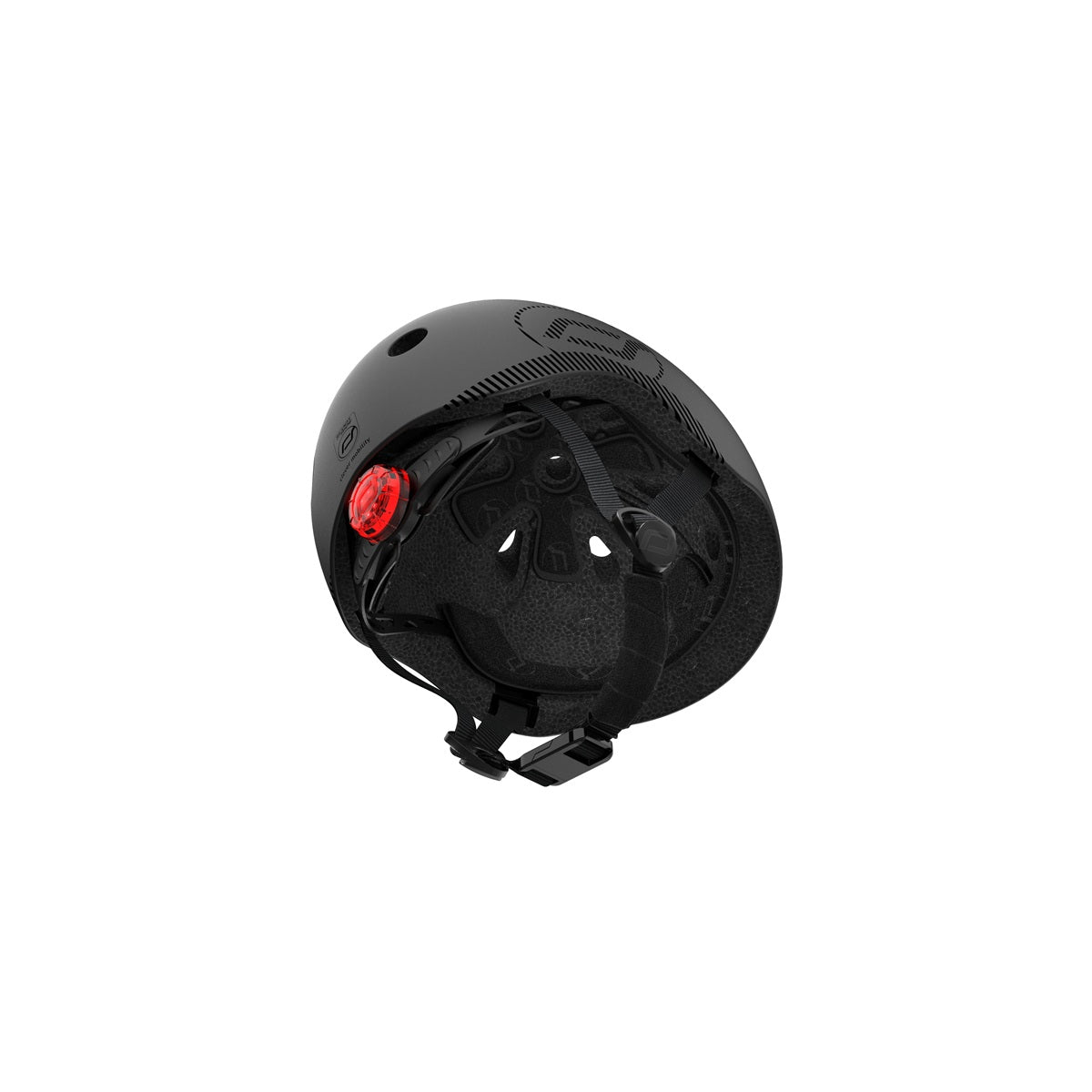 Bērnu ķivere melna, Black Helmet, Scoot and Ride, M-L, SAR00893