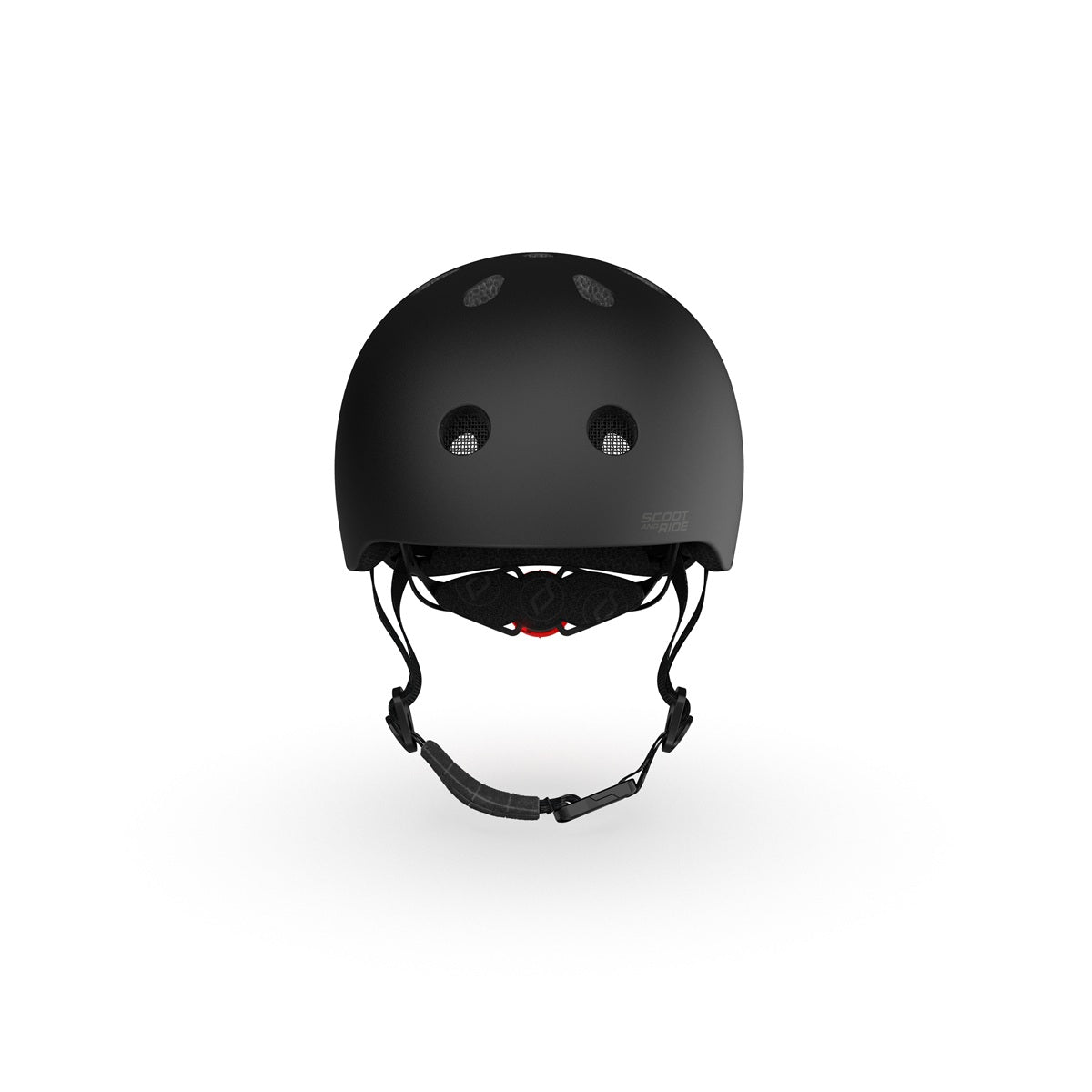 Bērnu ķivere melna, Black Helmet, Scoot and Ride, M-L, SAR00893