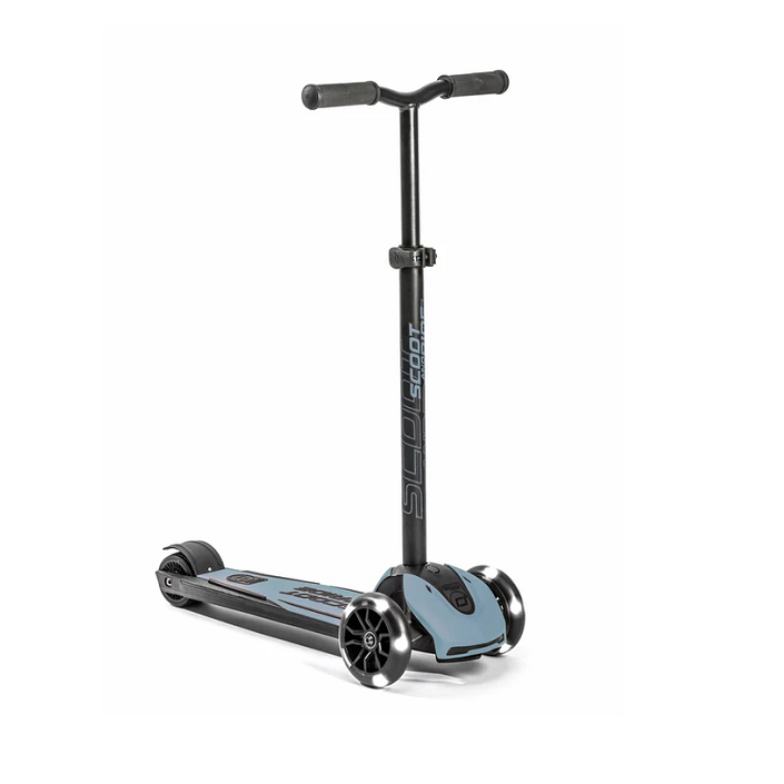 Bērnu skrejritenis zils, Highwaykick 5 LED, Steel, Scoot and Ride, 96434