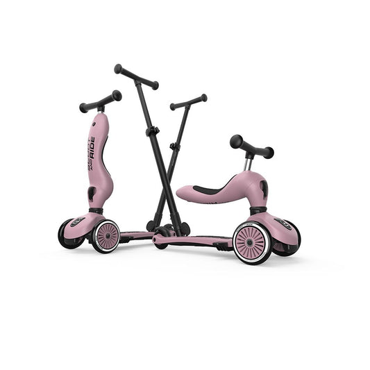Transformējams skrejritenis Highway Kick 1, Push and Go, Wildberry, Scoot and Ride