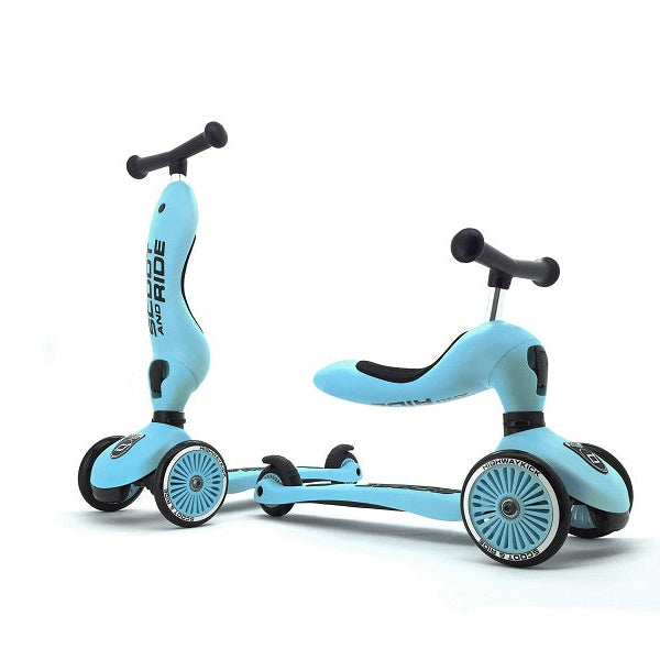 Scoot and Ride Highwaykick 1 2in1 skrejritenis, Blueberry, 96352