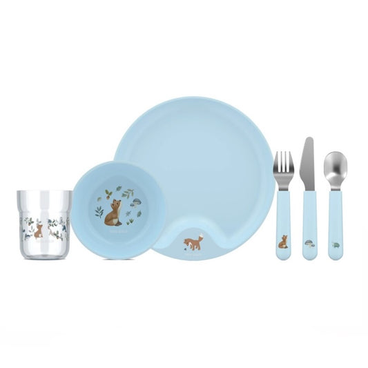 Bērnu trauku komplekts Forest Friends, Children dinnerware, 6 vienības, Little Dutch, LDLD108041065408