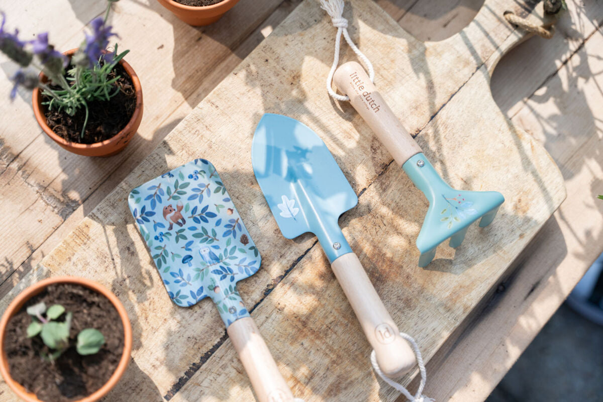 Dārza instrumentu komplekts bērniem, Set of Garden Tools, Forest Friends, LD9111