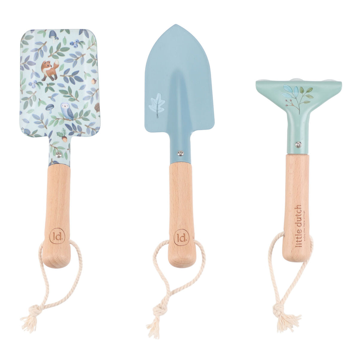 Dārza instrumentu komplekts bērniem, Set of Garden Tools, Forest Friends, LD9111