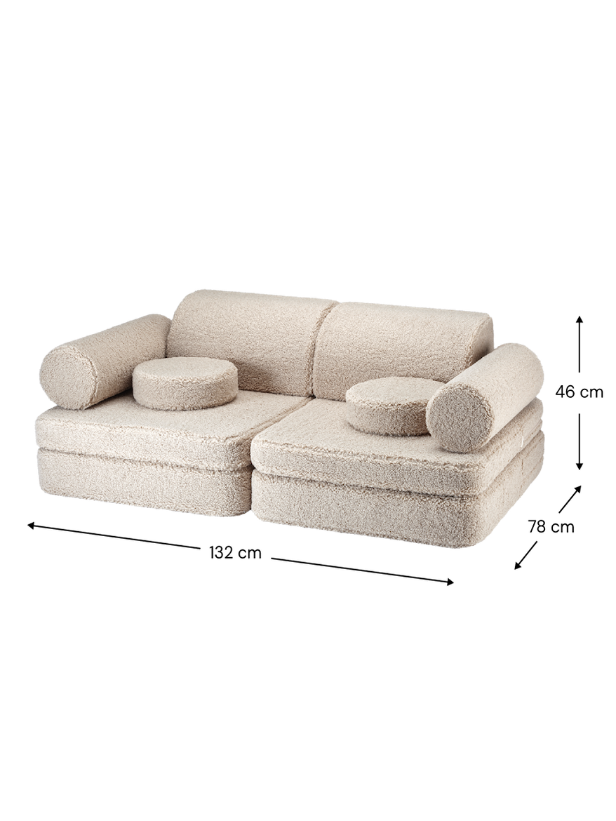 Modulārs bērnu dīvāns Biscuit Settee, Wigiwama