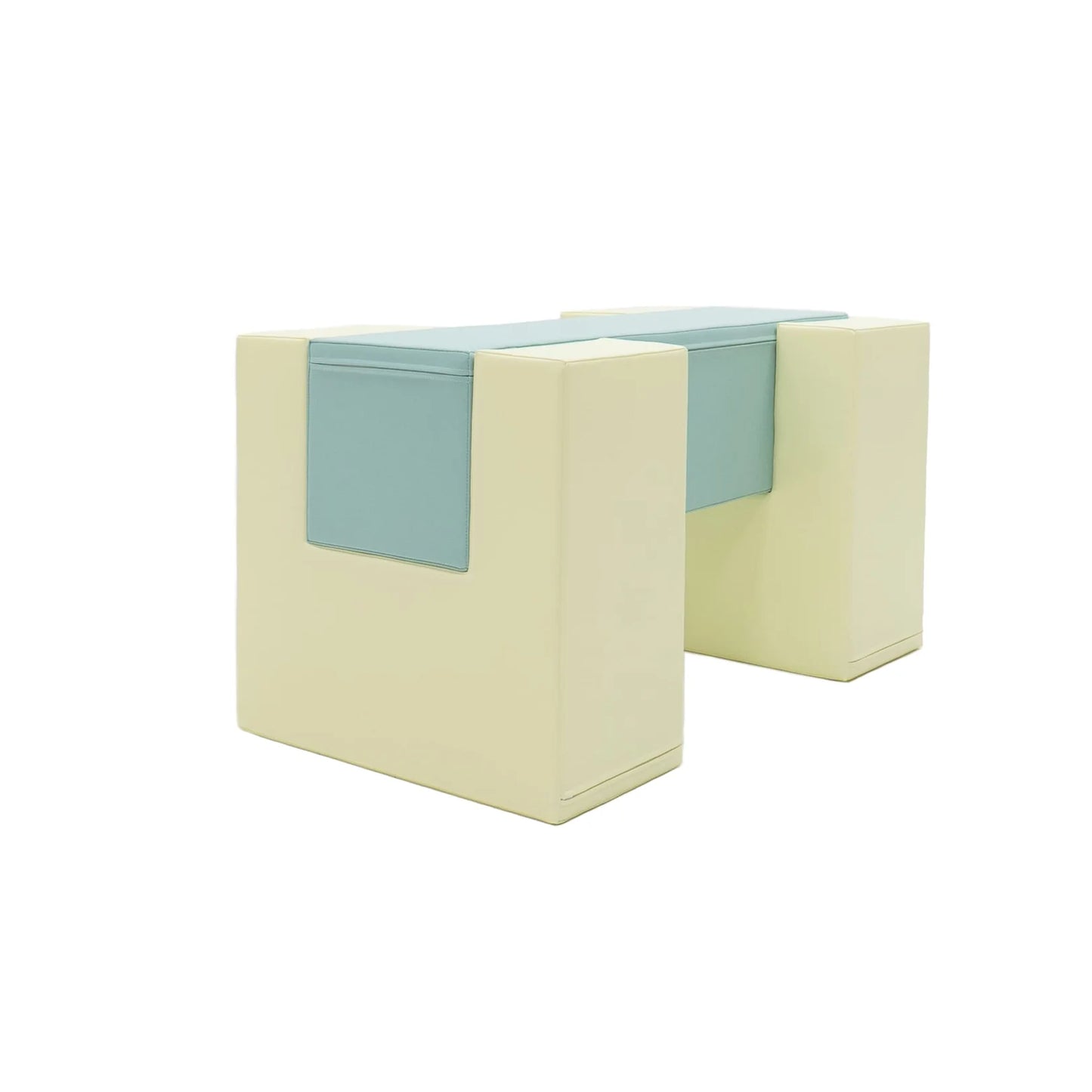 Mīkstie kluči Balance Bridge Soft Play, IGLU - Ivory/Pastel mint