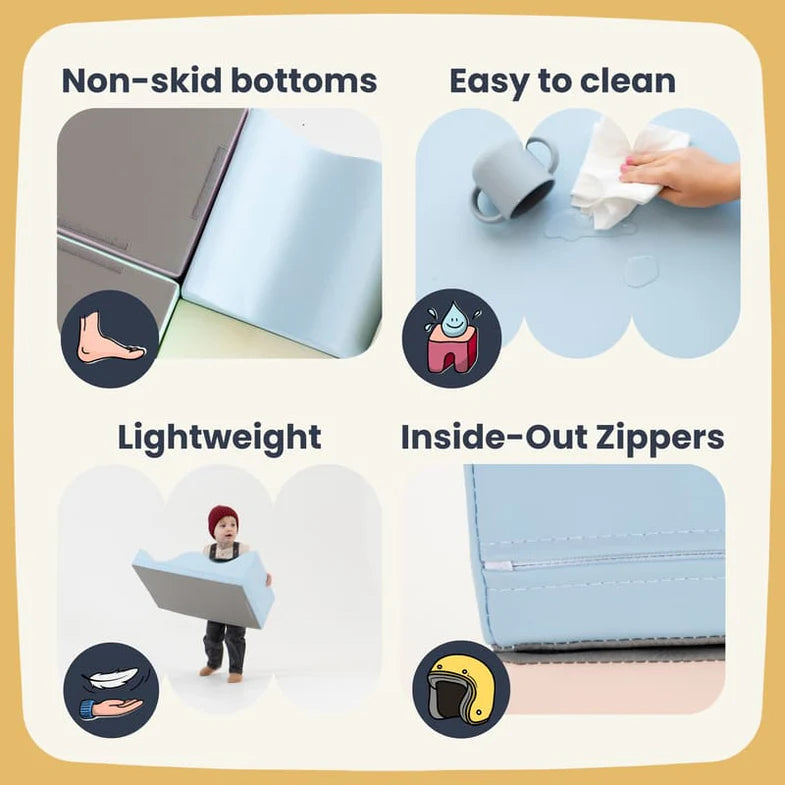 Mīkstie kluči Wave Soft Play, IGLU - Baby Blue, BK_UB_31A