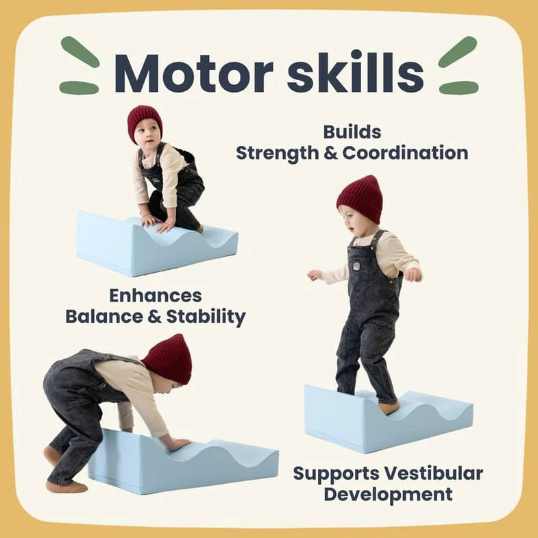 Mīkstie kluči Wave Soft Play, IGLU - Baby Blue, BK_UB_31A