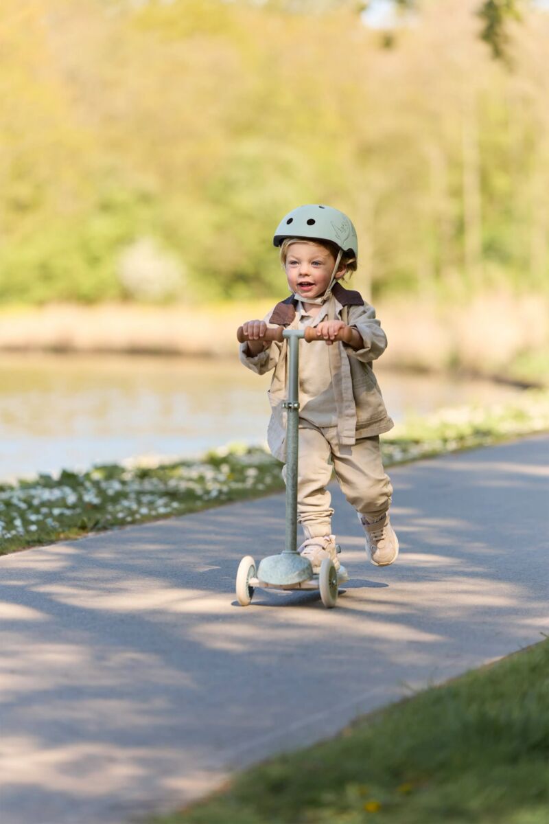 Bērnu skrejritenis Safari Dreams Green, Scooter 3-Cycle, Little Dutch, LD6085
