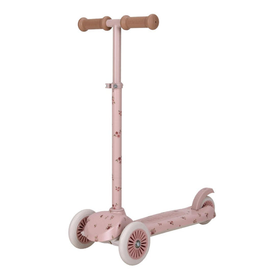 Bērnu skrejritenis Fairy Floral Pink, Scooter 3-Cycle, Little Dutch, LD6085