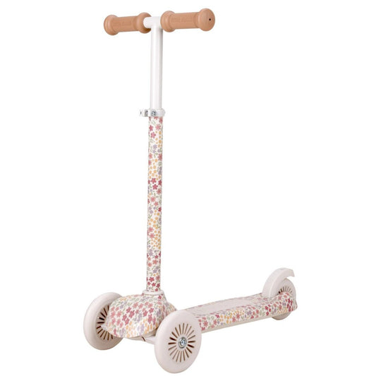 Bērnu skrejritenis Sunny Flower, Scooter 3-Cycle, Little Dutch, 6085