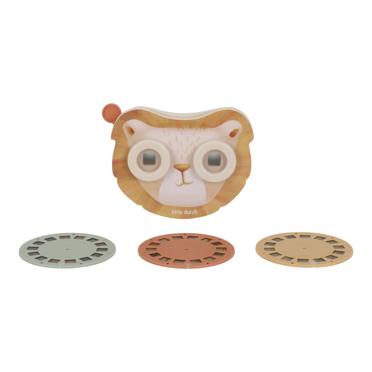 Stāstu rotaļlieta Lauva Safari Friends, Story Viewer Lion, Little Dutch, LD7479