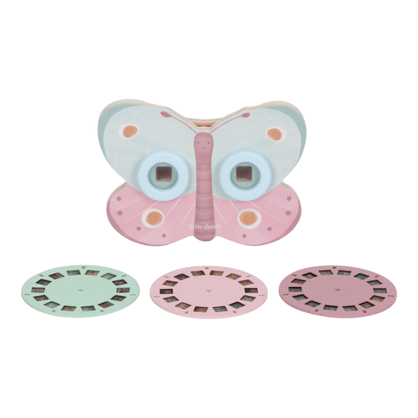 Koka stāstu Projektors Fairy Garden, Story Viewer Butterfly, Little Dutch, ld7359, rocketbaby.lv