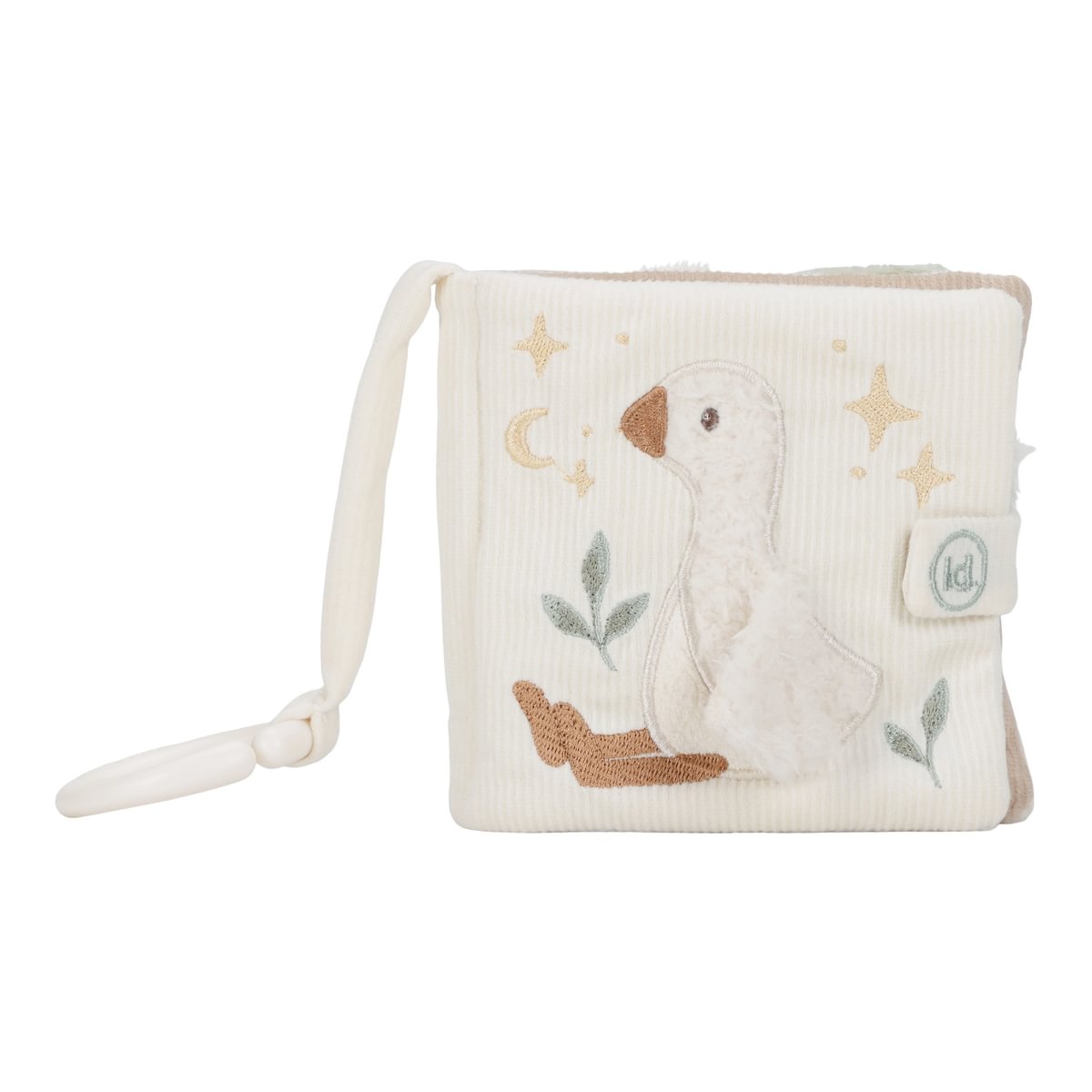 Mīkstā grāmata Newborn Naturals, Soft activity Booklet, Little Dutch