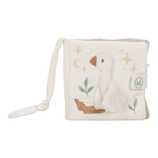 Mīkstā grāmata Newborn Naturals, Soft activity Booklet, Little Dutch