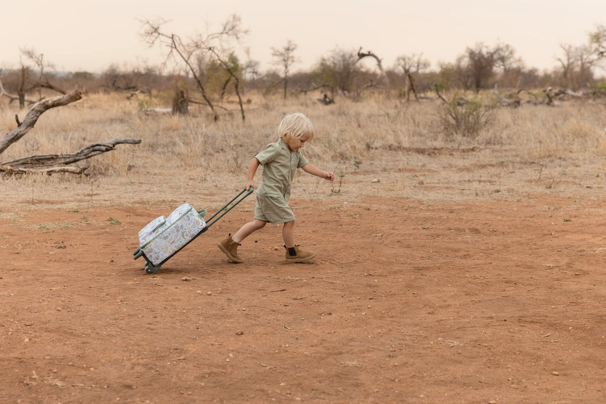 Bērnu koferis/čemodāns Safari Friends, Suitcase, Little Dutch, ld4924
