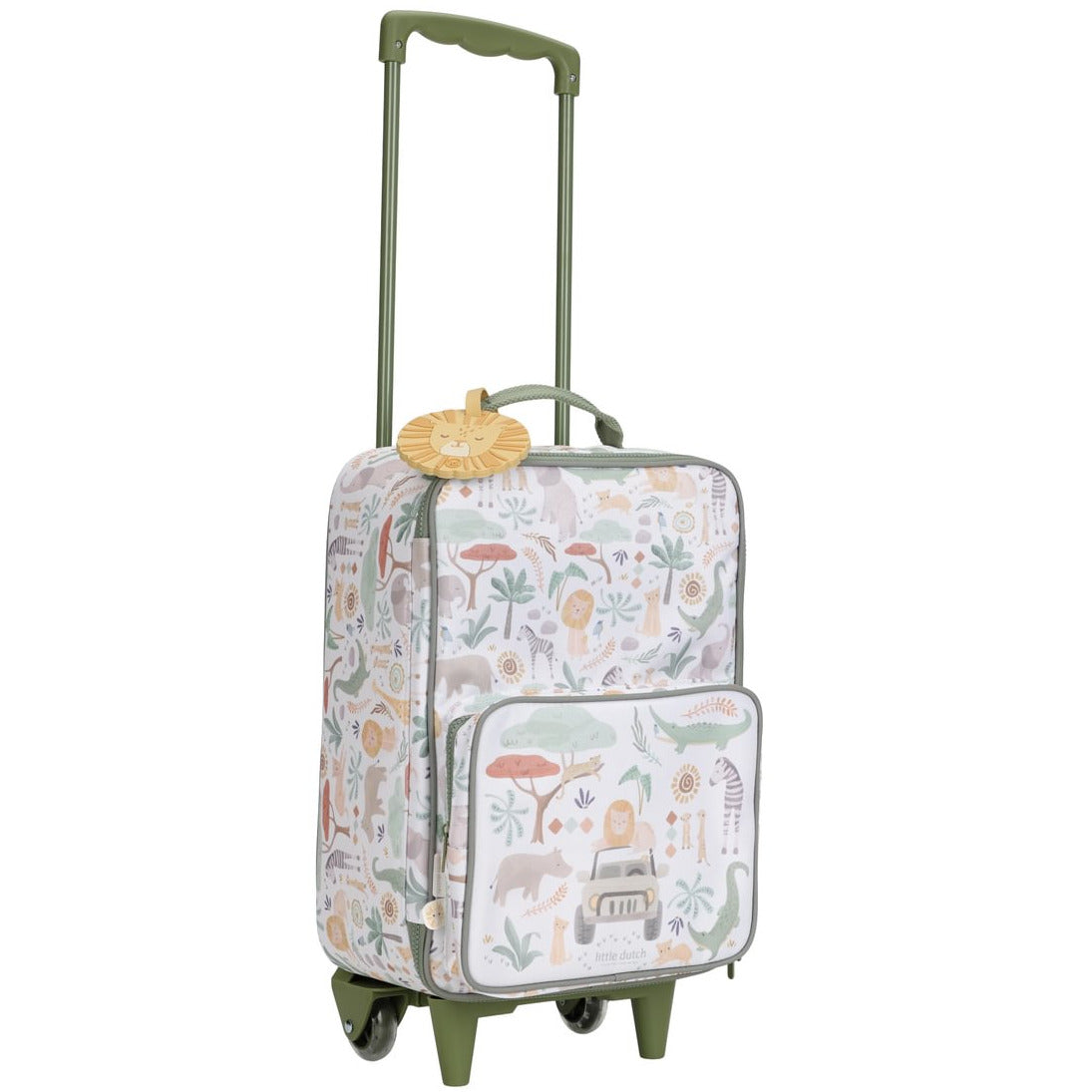 Bērnu koferis/čemodāns Safari Friends, Suitcase, Little Dutch, ld4924
