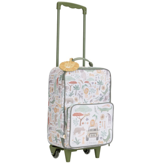 Bērnu koferis/čemodāns Safari Friends, Suitcase, Little Dutch, ld4924