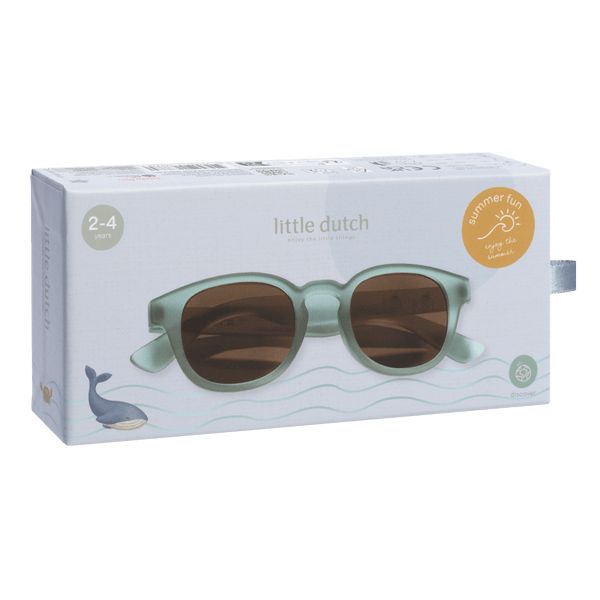 Bērnu saulesbrilles Ocean Green, Sunglasses, Little Dutch, LD126884