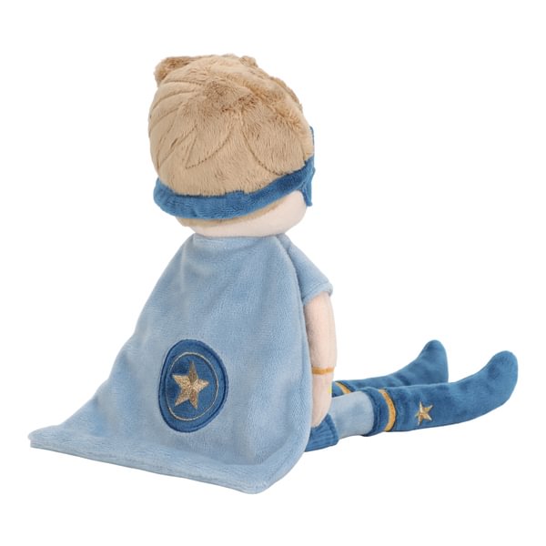 Supervaronis lelle Jims, Cuddle Doll Superhero Jim 35cm, Little Dutch, LD4674