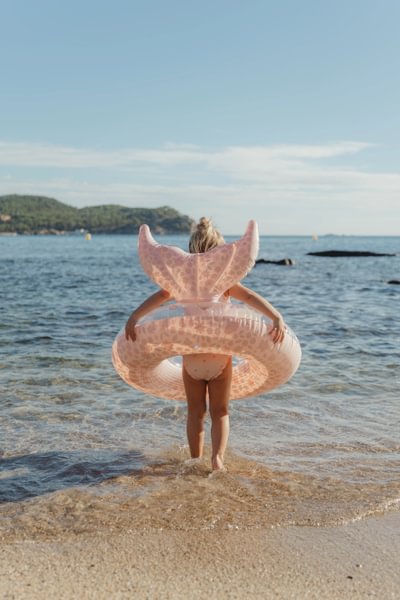 Peldriņķis ar nāriņas asti Dreamy Mermaid, Swim Ring, 91cm, Little Dutch, ld2016390, rocketbaby.lv
