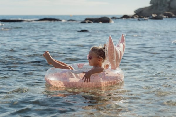 Peldriņķis ar nāriņas asti Dreamy Mermaid, Swim Ring, 91cm, Little Dutch, ld2016390, rocketbaby.lv