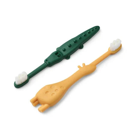 Zobu birste bērniem, Fabio Toddler Toothbrush, 2gab, Liewood