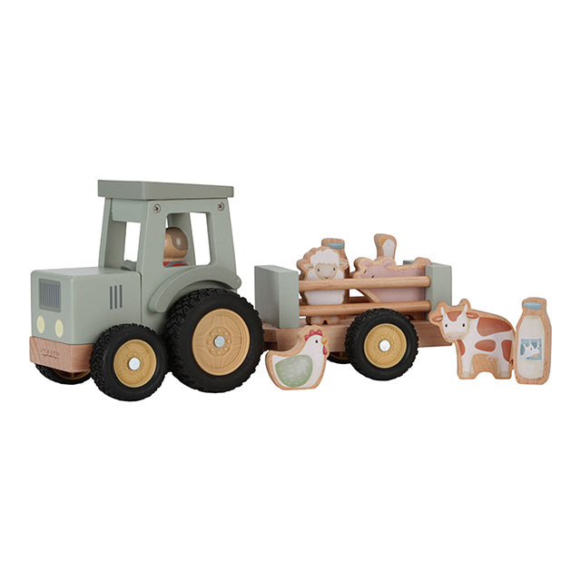 Traktors ar treileri Little Farm, Tractor with Trailer, Little Dutch, LD7149