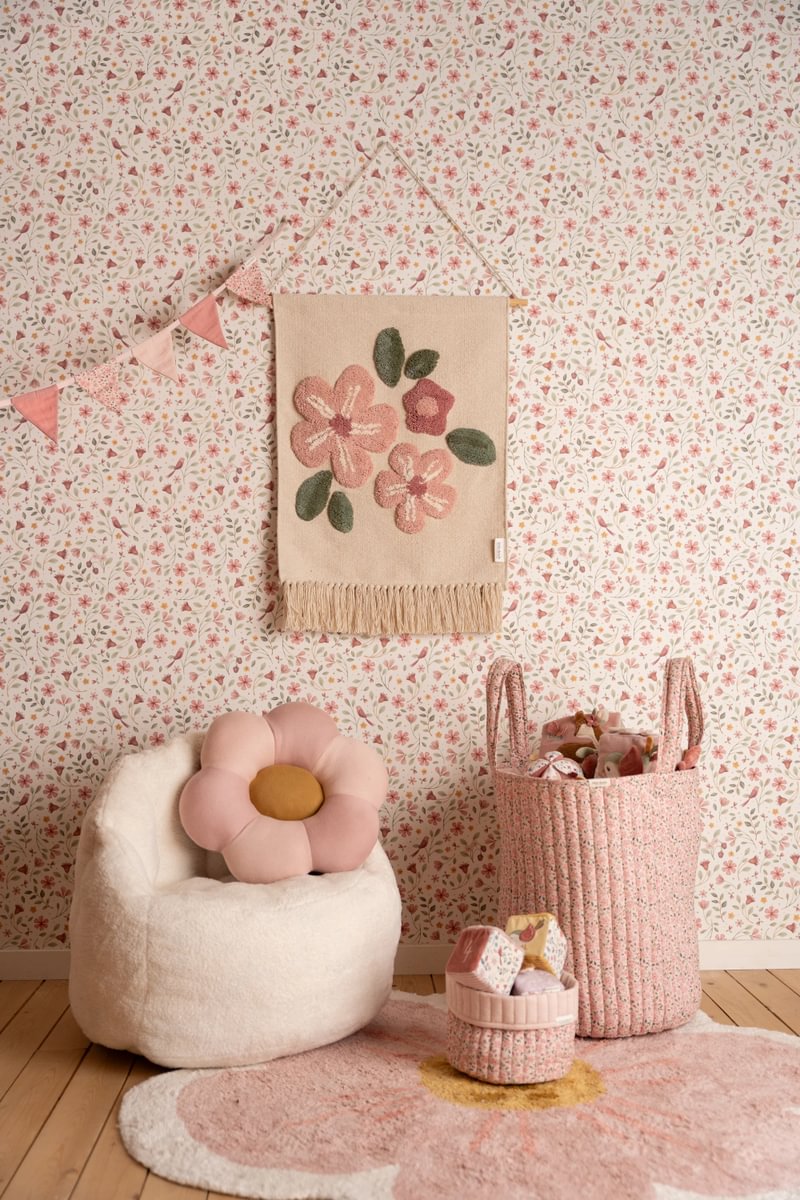 Sienas auduma dekors Wall Carpet Flowers, 60 x 50 cm, de10395031