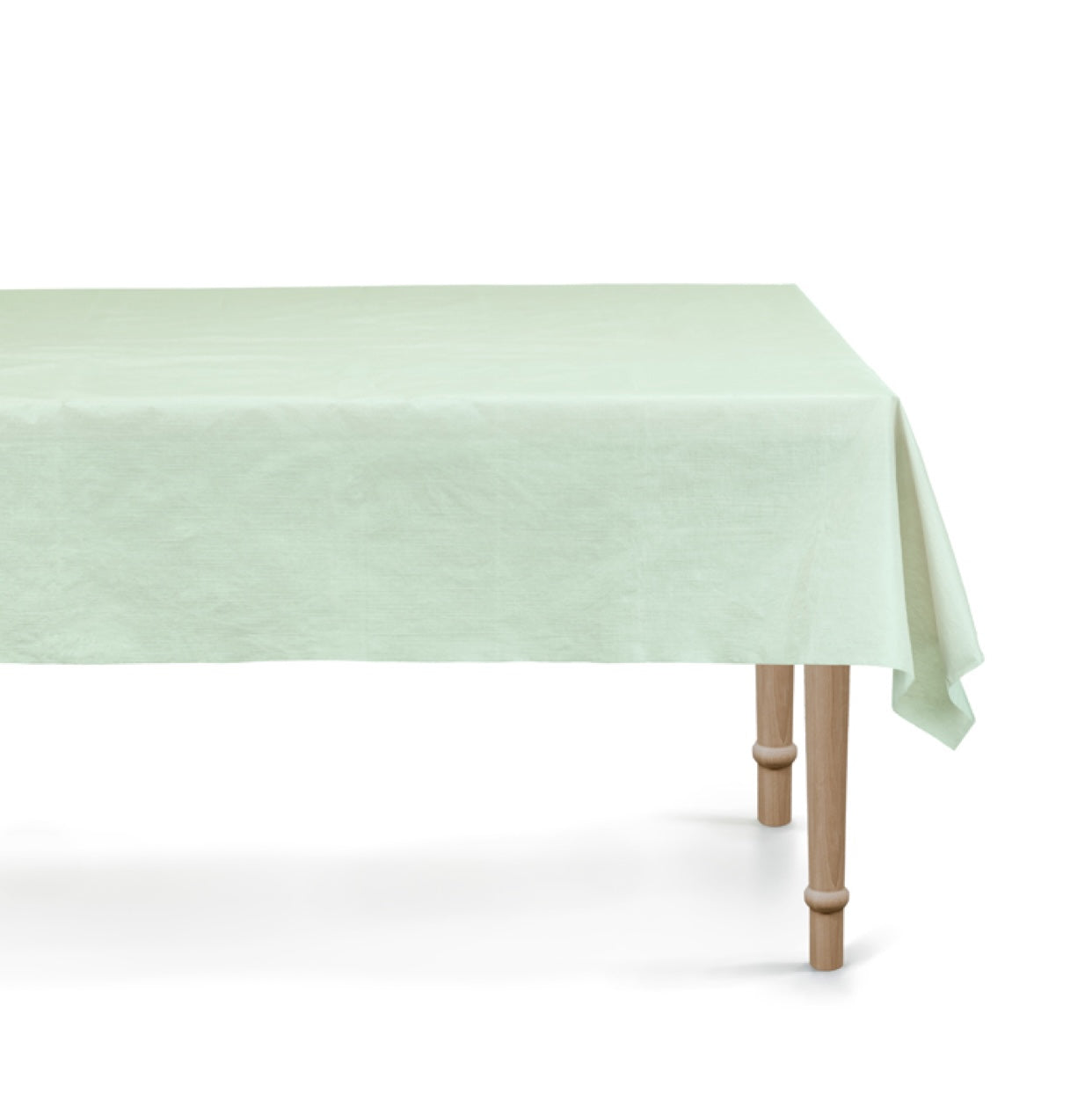 Zaļš galdauts, vienreizlietojams, Green Tablecloth, 120x180cm