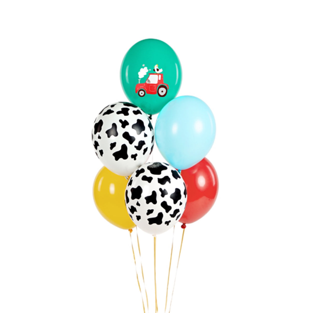 Balons - Traktors, Balloon Farm, Green, zaļš, 30cm