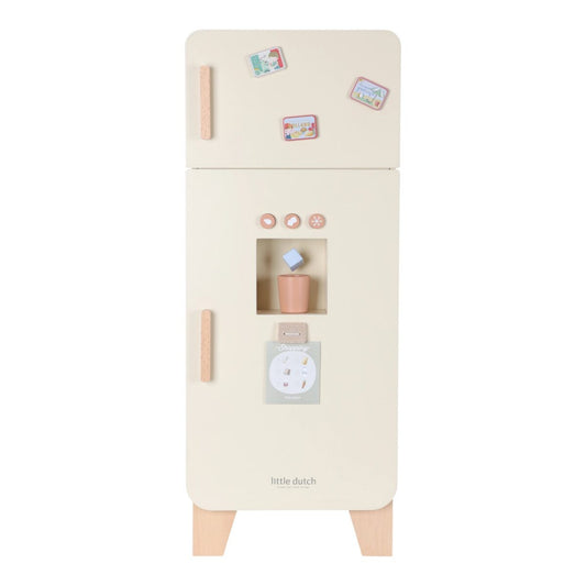 Bērnu rotaļu ledusskapis, koka, Wooden Fridge, Little Dutch