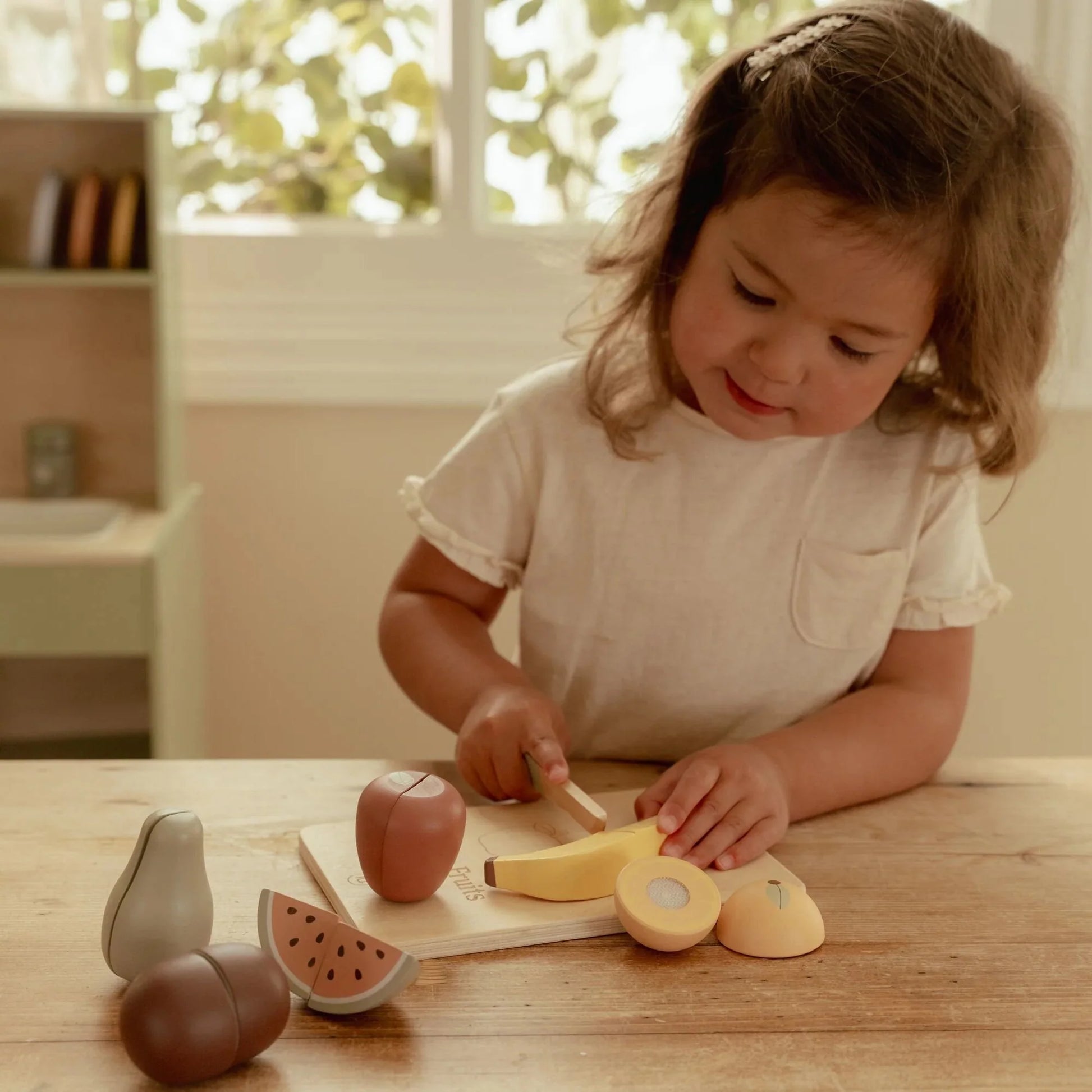 Koka augļu komplekts, Wooden Fruits, Little Dutch, LD2504