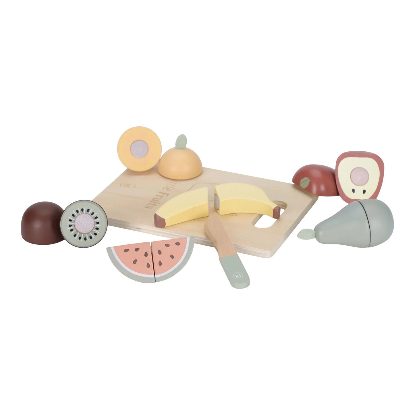 Koka augļu komplekts, Wooden Fruits, Little Dutch, LD2504