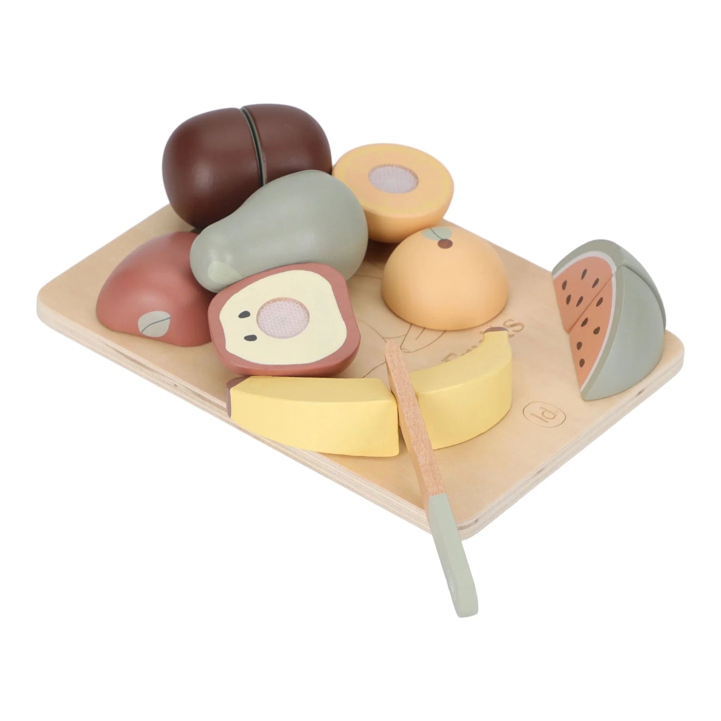 Koka augļu komplekts, Wooden Fruits, Little Dutch, LD2504