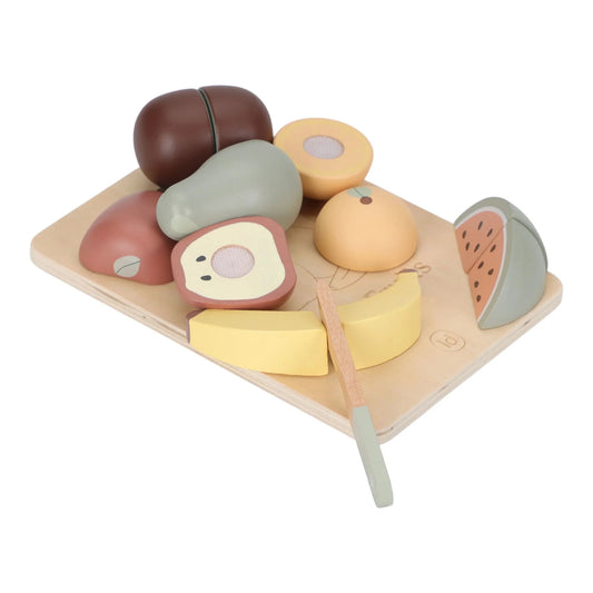 Koka augļu komplekts, Wooden Fruits, Little Dutch, LD2504