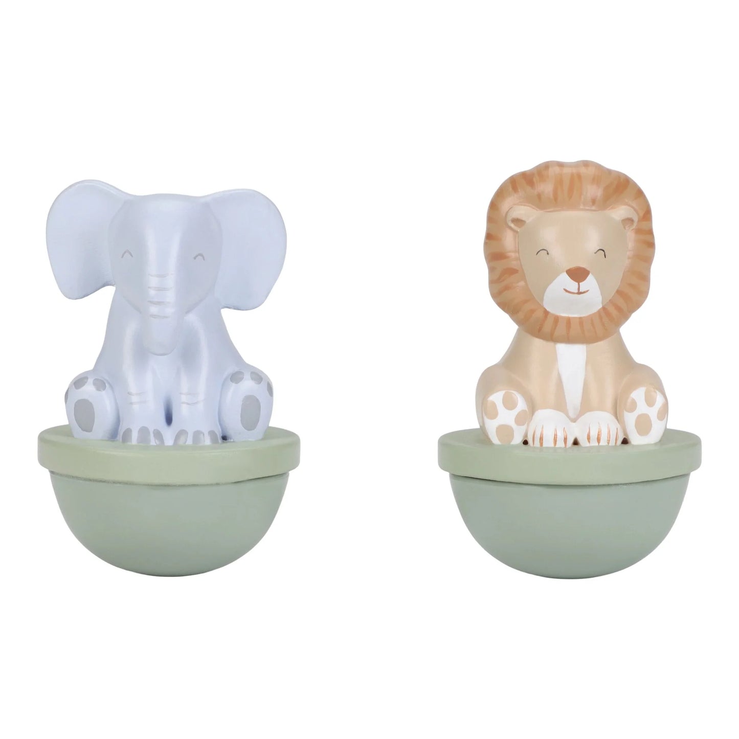 Uzgriežamā mūzikas kastīte Safari Friends Music Box, Little Dutch, LD7489