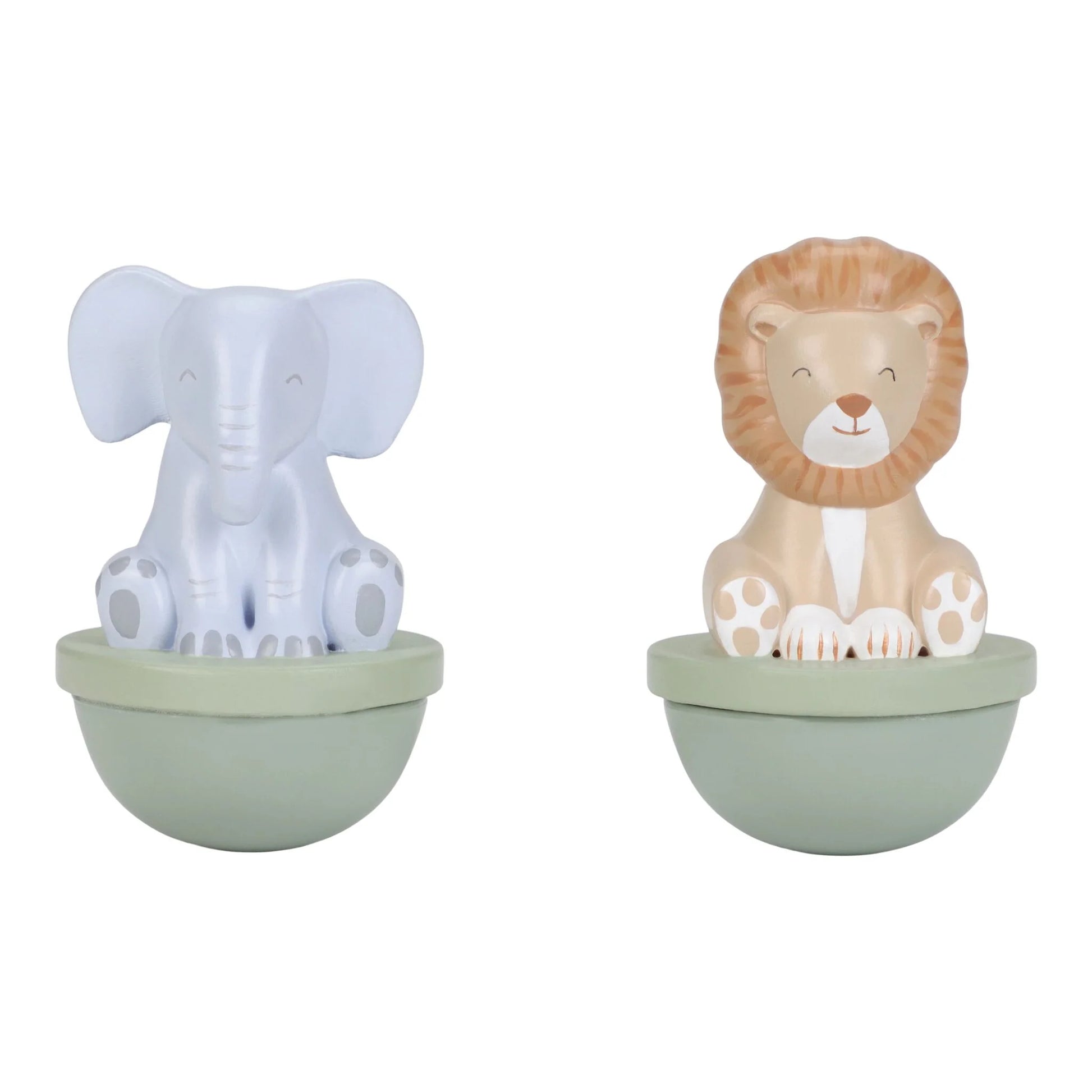 Uzgriežamā mūzikas kastīte Safari Friends Music Box, Little Dutch, LD7489