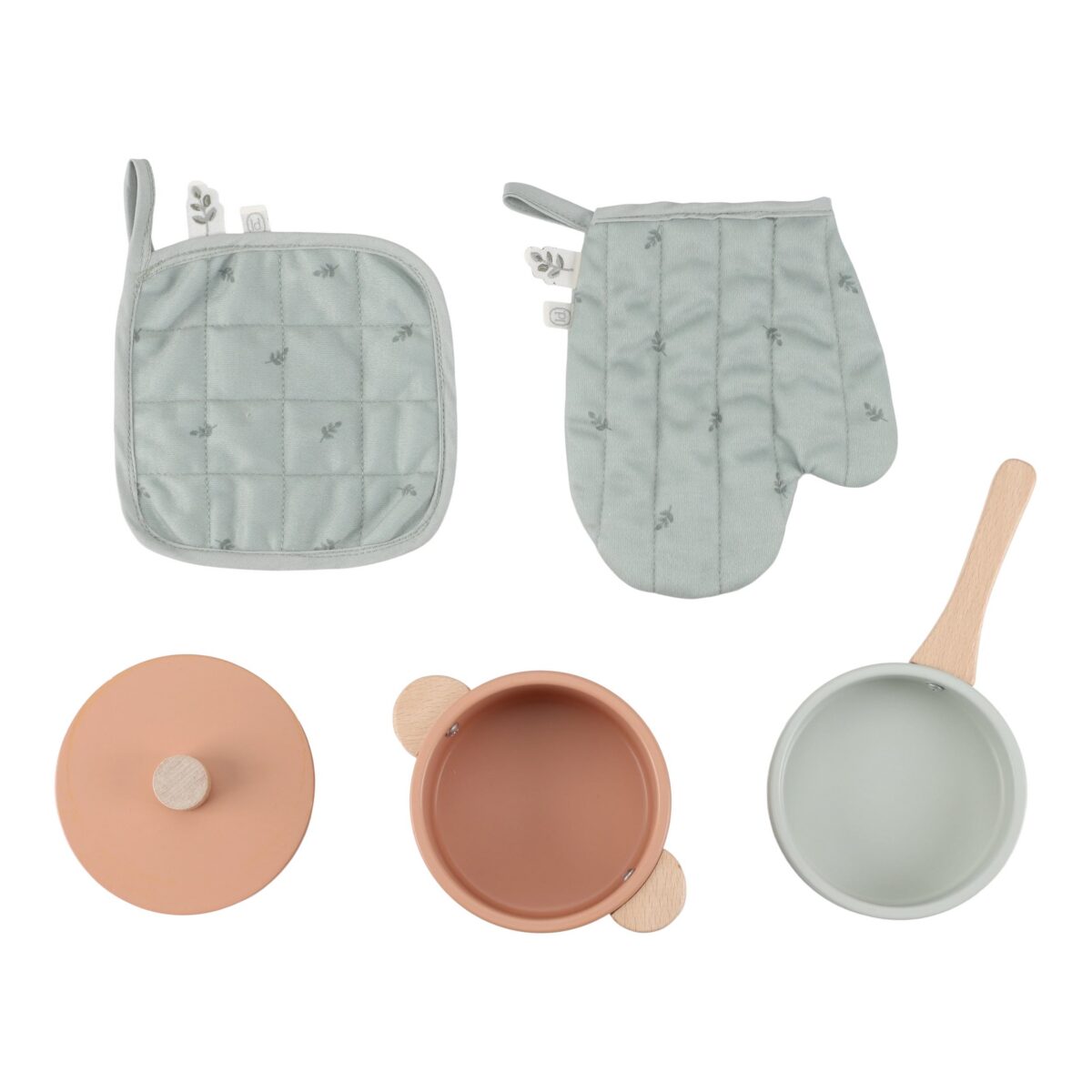 Bērnu rotaļu koka virtuve Wooden Play Kitchen, Little Dutch, ld2498