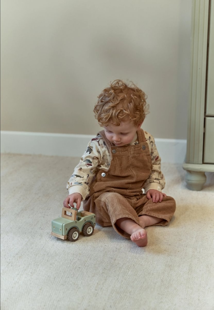 Koka safari auto, Wooden Safari Car, Little Dutch, LD7484