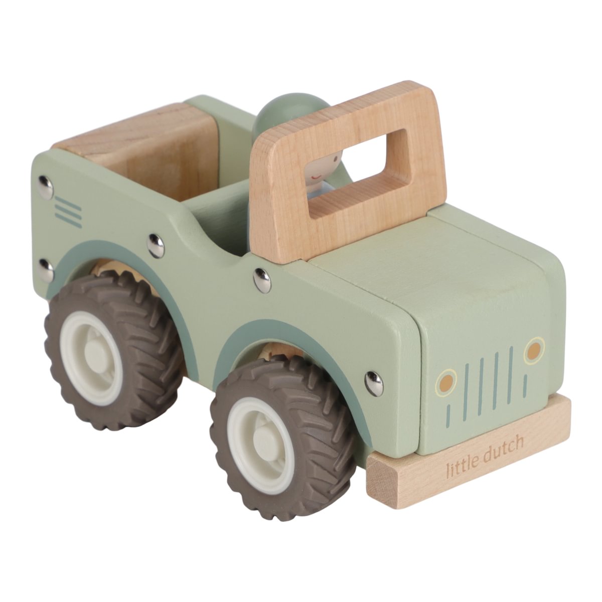 Koka safari auto, Wooden Safari Car, Little Dutch, LD7484