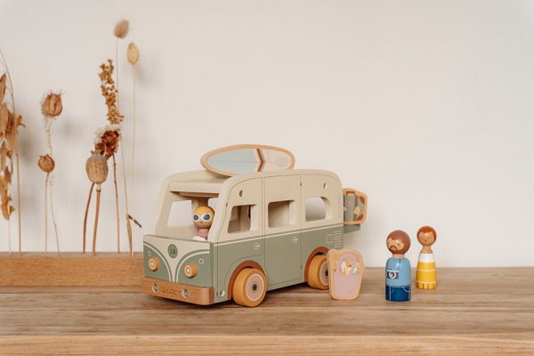 Little Dutch Campervan Vintage, 7098 kempera buss koka