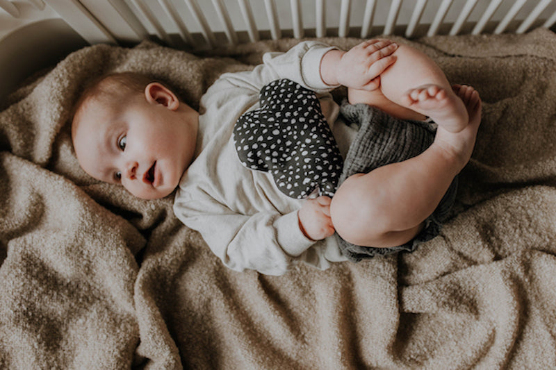 Ulece ķiršu kauliņu sildoša, mīkstā rotaļlieta Mākonītis, Anti koliku, heating pad, Star